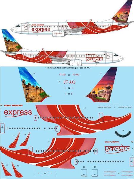 Boeing 737-800 (Air India Express VT-AXJ) 144-782