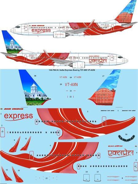 Boeing 737-800 (Air India Express VT-AXN)  144-784