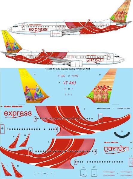 Boeing 737-800 (Air India Express VT-AXU)  144-789