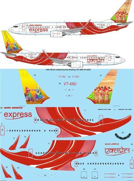 Boeing 737-800 (Air India Express VT-AXU) 144-789