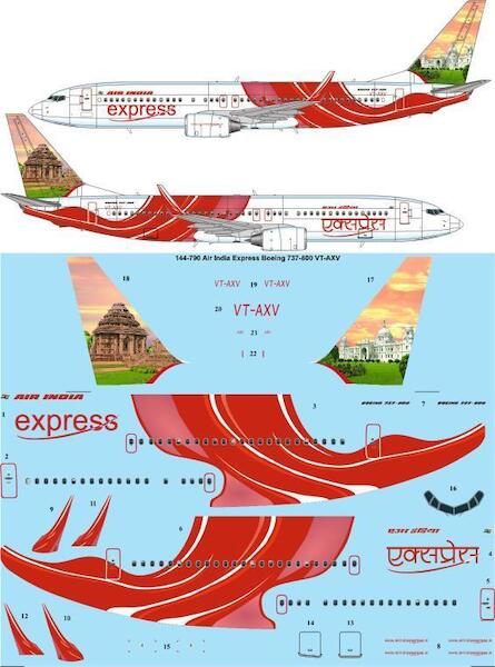 Boeing 737-800 (Air India Express VT-AXV) 144-790