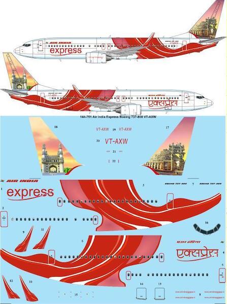 Boeing 737-800 (Air India Express VT-AXW) 144-791
