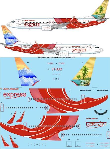 Boeing 737-800 (Air India Express VT-AXX)  144-792