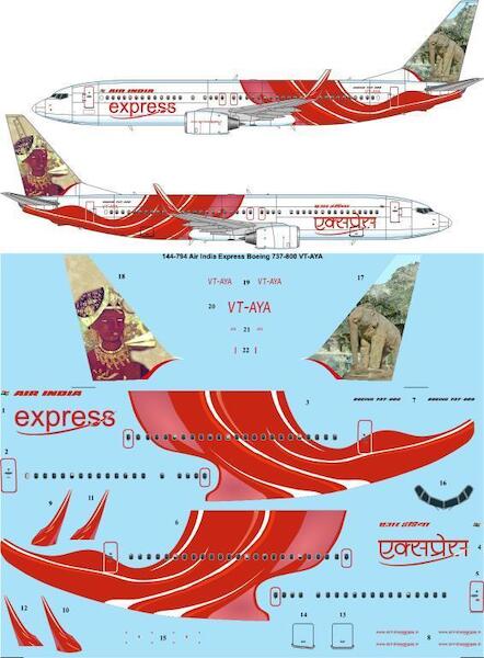 Boeing 737-800 (Air India Express VT-AYA)  144-794