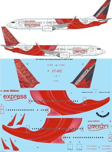 Boeing 737-800 (Air India Express VT-AYC)  144-796