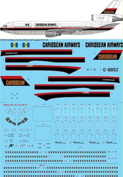 McDonnelDouglas DC10-10 (Caribbean Airways)  144-804