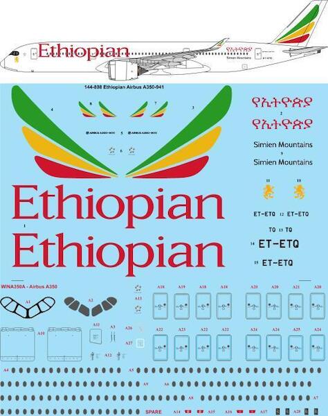 Airbus A350 (Ethiopian) 144-808