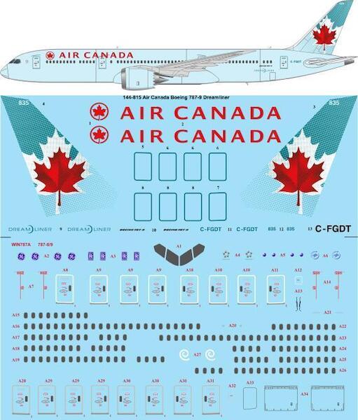 Boeing 787-8 Dreamliner (Air Canada)  144-815