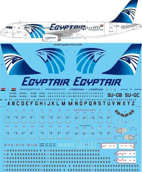 Airbus A320 (Egypt Air) 144-820