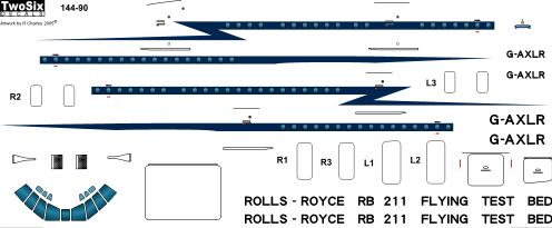 Vickers VC10 (Rolls Royce) 144-90