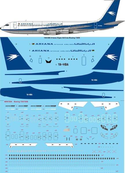 Boeing 720 (Ariana Afghan Airways) 144-906
