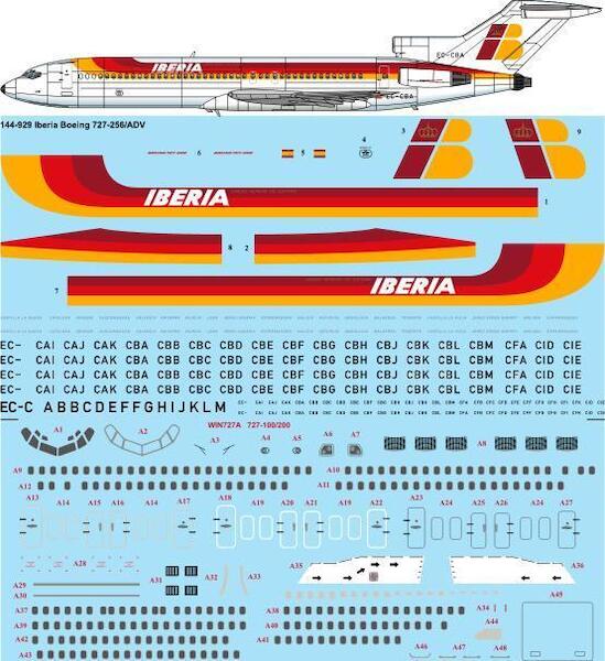 Boeing 727-256 (Iberia)  144-929