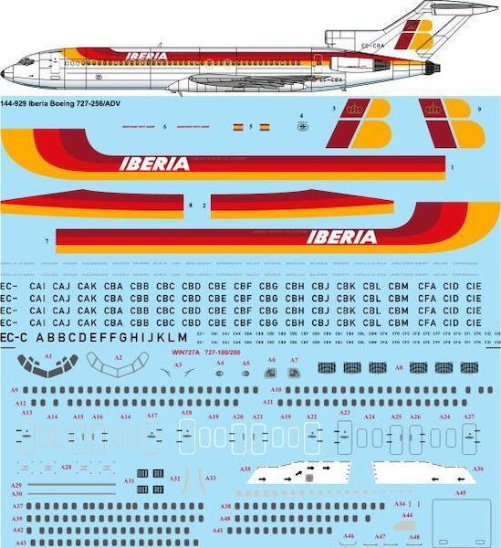 Boeing 727-256 (Iberia) 144-929