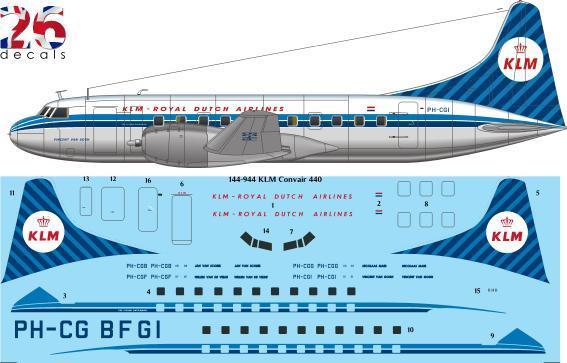 Convair 440 Metropolitan (KLM) 144-944