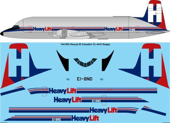 Canadair CL44-0 Guppy (Heavylift)  144-953