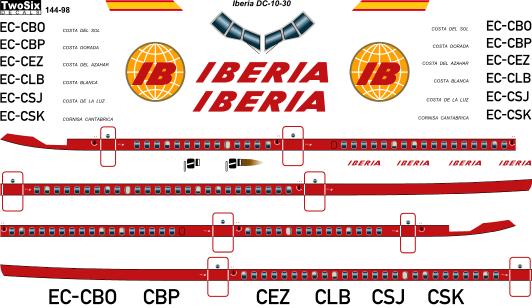 Douglas DC10-30 (Iberia) 144-98