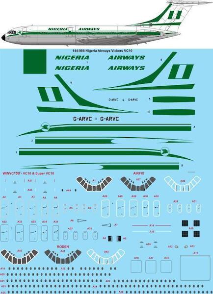 Vickers VC10 (Nigeria Airways)  144-998