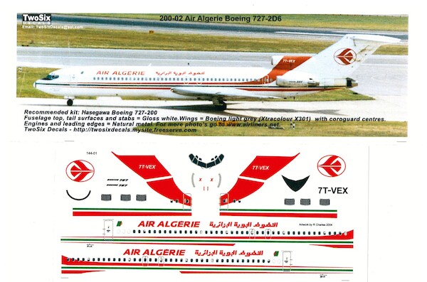 Boeing 727-200 (Air Algerie)  200-02