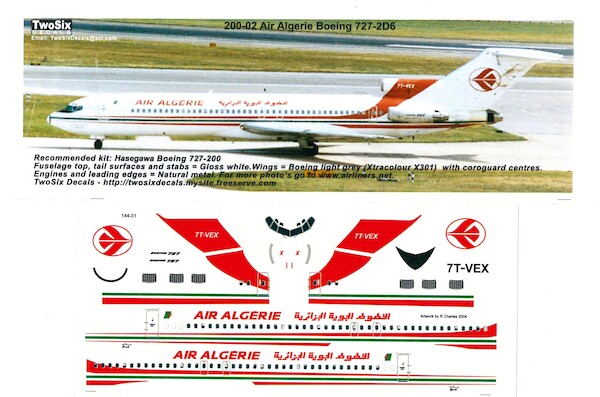 Boeing 727-200 (Air Algerie) 200-02