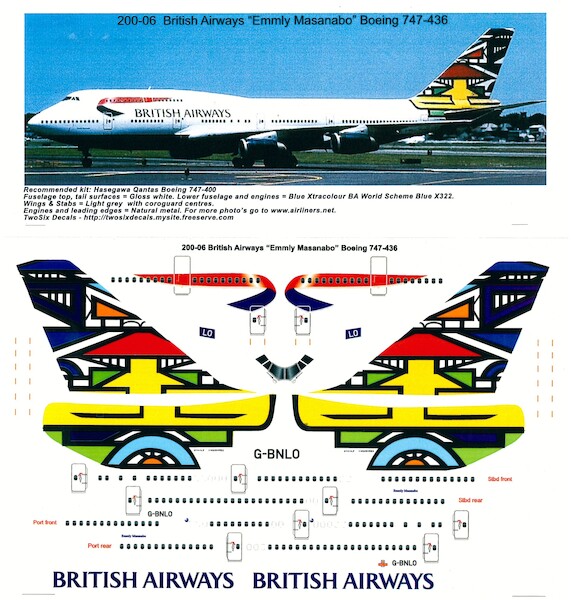 Boeing 747-400 (British Airways "Emmly Massanabo") 200-06