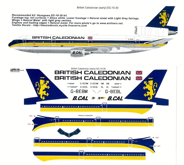 Douglas DC10-30 (British Caledonian Early)  200-08