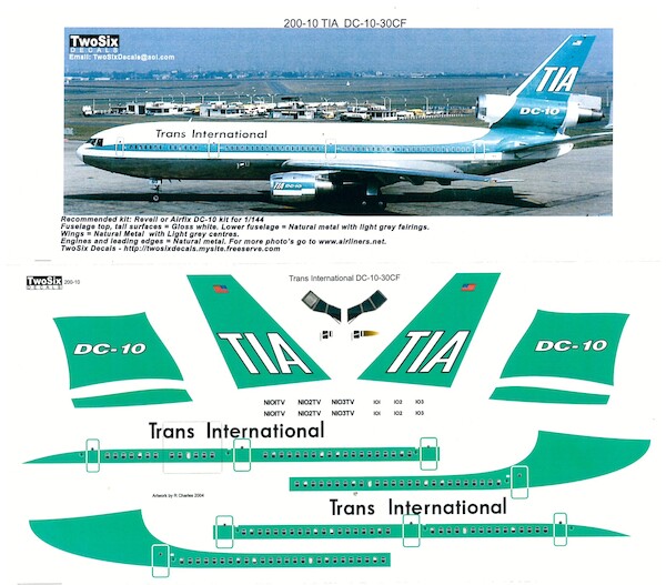 Douglas DC10-30 (Trans International) 200-10
