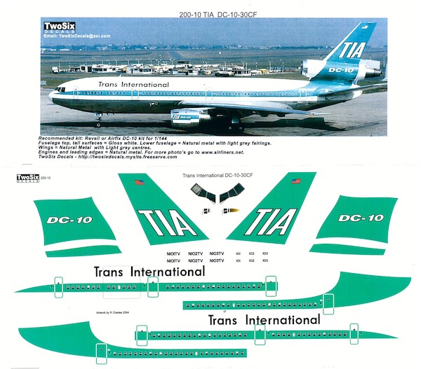 Douglas DC10-30 (Trans International)  200-10