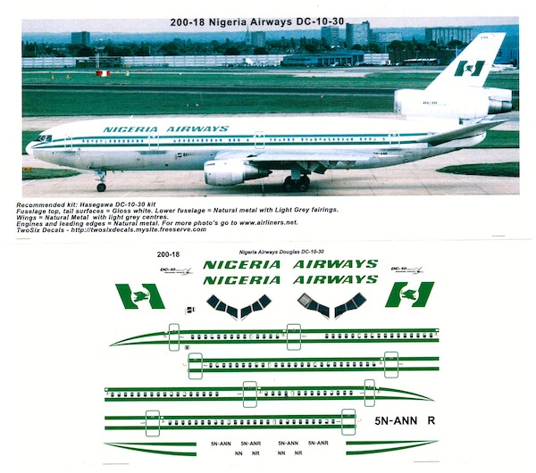 Douglas DC10-30 (Nigeria Airways) 200-18