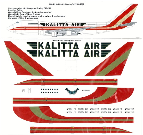 Boeing 747-200F (Kalitta)  200-21