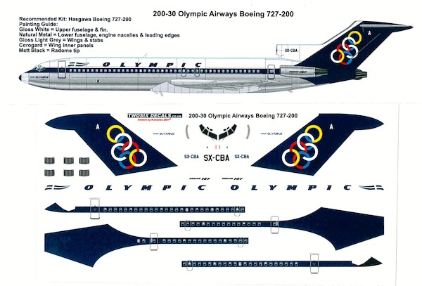 Boeing 727-200 (Olympic)  200-30