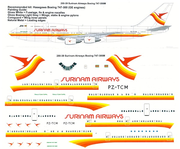 Boeing 747-300 (Surinam Airways) 200-39