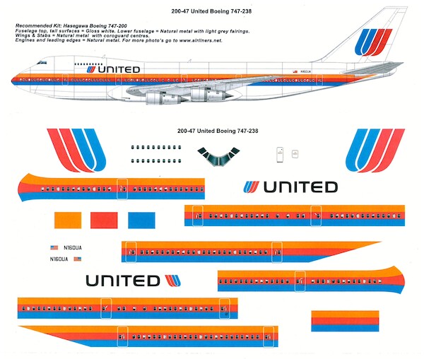 Boeing 747-200 (United Airlines 1980's)  200-47