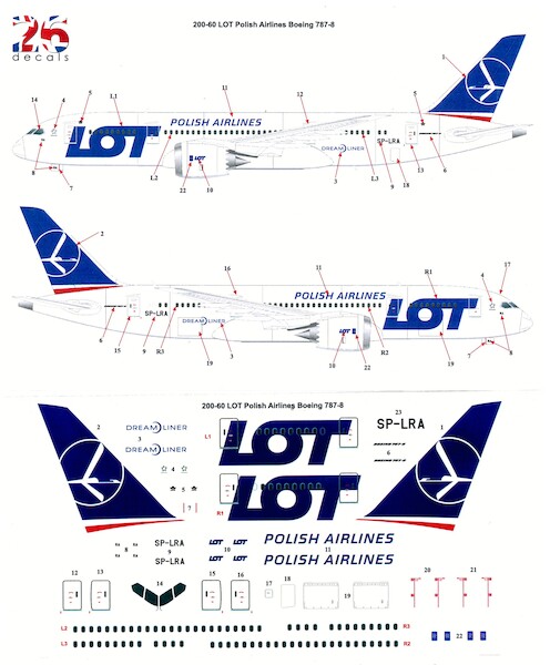 Boeing 787-8 Dreamliner (LOT Polish Airlines)  200-60
