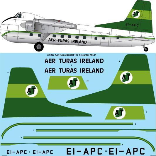 Bristol 170 Freighter MK31 (Aer Turas) 72-203