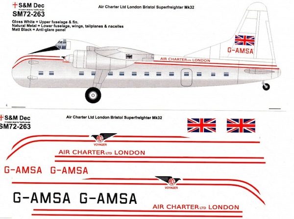 Bristol 170 SuperFreighter MK32 (Air Charter of London)  72-212