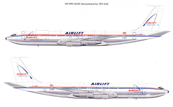 Boeing 707-372C (Airlift)  72-232