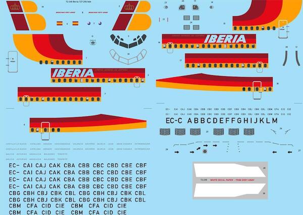 Boeing 727-256 Adv. (Iberia) 72-240