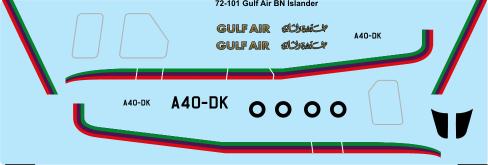 Britten Norman BN2 Islander (Gulf Air) 72-101