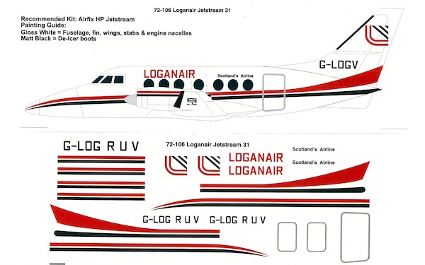 BAe Jetstream 31 (Loganair)  72-106