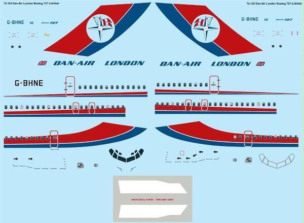 Boeing 727-2J4/Adv (Dan-Air London)  72-125