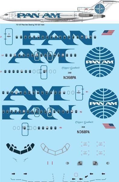 Boeing 727-221/Adv (Pan-Am)  72-127