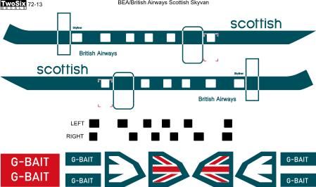 Short Skyvan (BEA)  72-13