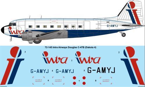 Douglas C47b (Dakota 4) (Intra)  72-145