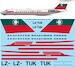 Tupolev Tu134A (Balkan Bulgarian - Early) 72-154