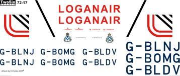 BN-2 Islander (Loganair) 72-17