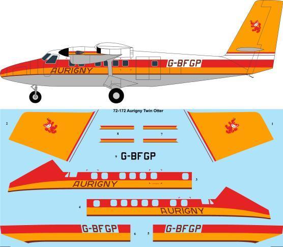 DHC6 Twin Otter (Aurigny) 72-172