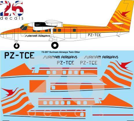 DHC6 Twin Otter (Surinam Airlines) 72-207