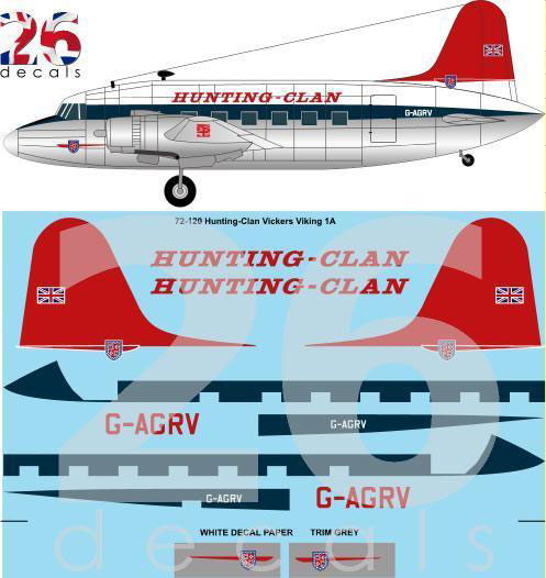 Vickers Viking Mk1a (Hunting Clan)  72-210