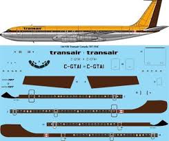 Boeing 707-351C (Transair) 72-231