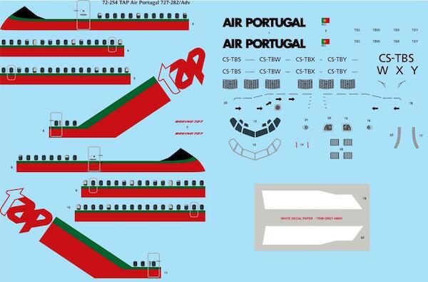 Boeing 727-282/Adv. (TAP Air Portugal) 72-245
